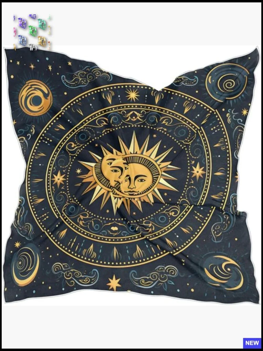 Satin Square Silk Scarf Headscarf Hair Wrap Neck Scarf Bandana Women's Fashion